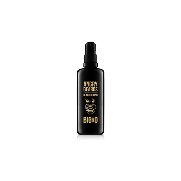 Angry Beards Beard Growth Serum for Men - Natural Formula for More Beard Growth and Fuller Hair - Accelerates Beard Growth - Beard Care Product for a Stronger, Thicker Beard 100ml