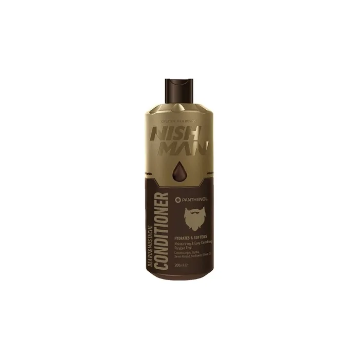 Nishman Beard & Mustache Care Series Beard and Mustache Conditioner 200ml