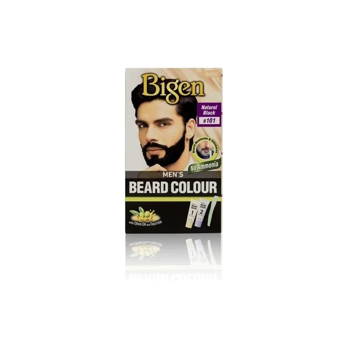 Bigen Men's Beard Natural Black B101