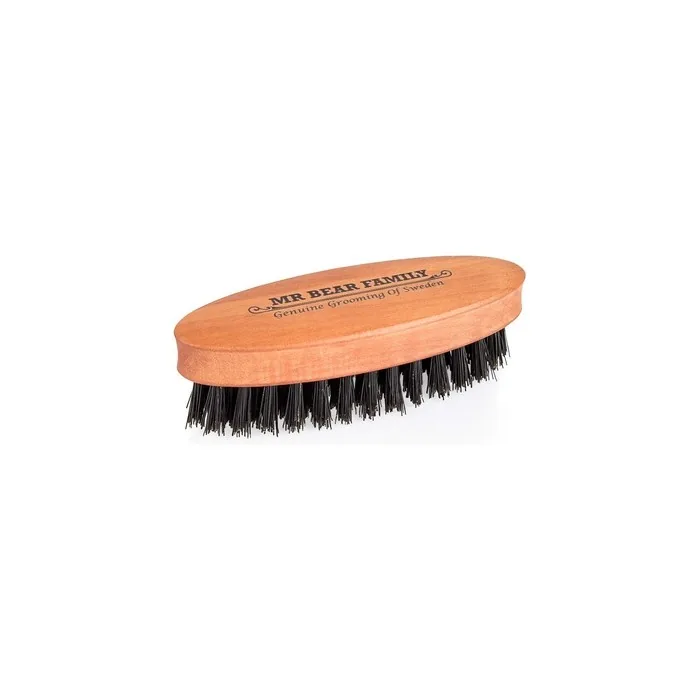 Mr Bear Family Beard Brush Travel Size