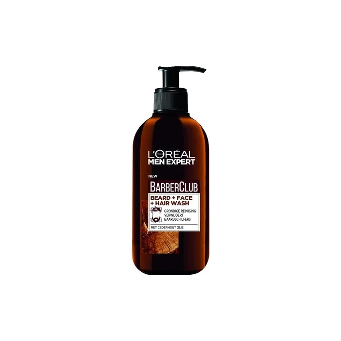 L'Oreal Paris Men Expert Barberclub Beard Face & Hair 3in1 Wash