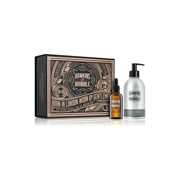 Hawkins & Brimble Beard Care Gift Set For The Wellgroomed Man