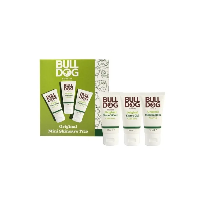 Bulldog Skincare Men's Gift Set Mini Trio