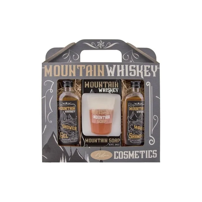 Bohemia Gifts & Cosmetics Whiskey Spa Gift Set For Men