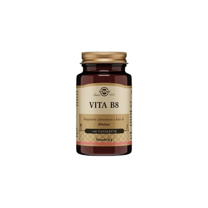 Solgar Vita B8 Skin & Hair Supplement 100 Tablets