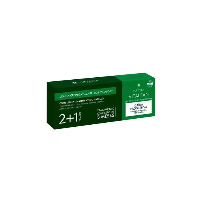 Rene Furterer Vitalfan Progressive Hair Loss 3x30 Capsules