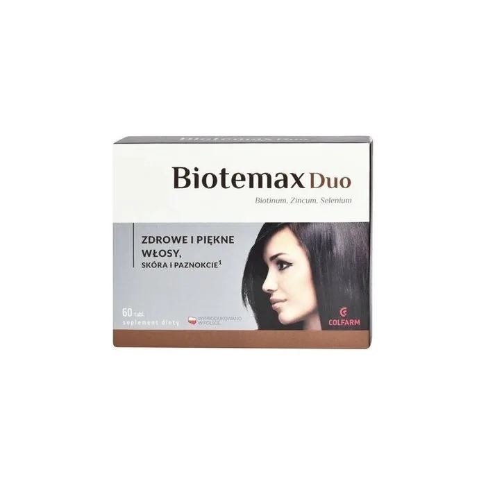 Biotemax Duo 60 Tablets Beautiful Hair Skin Nails