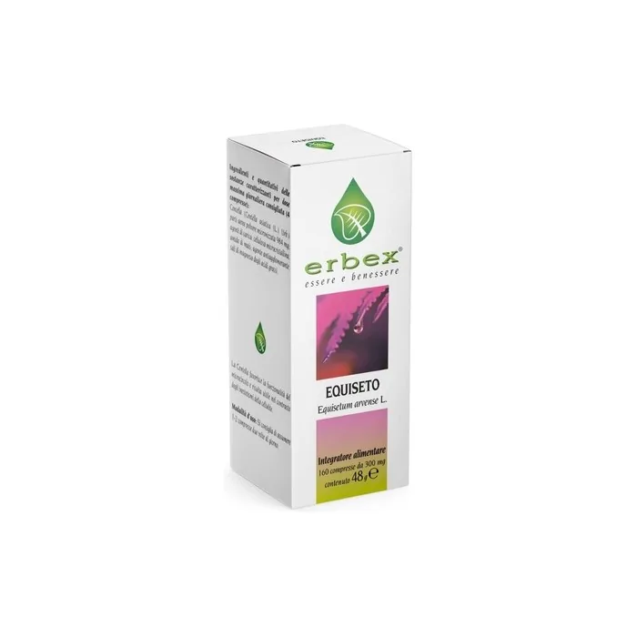 Erbex Pure Horsetail Supplement for Hair, Skin, and Nails Against Hair Loss