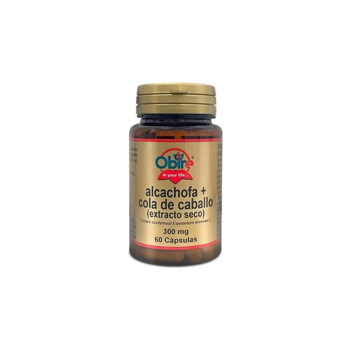 Obire Artichoke + Horsetail Capsules - 300 Mg, 60 Capsules