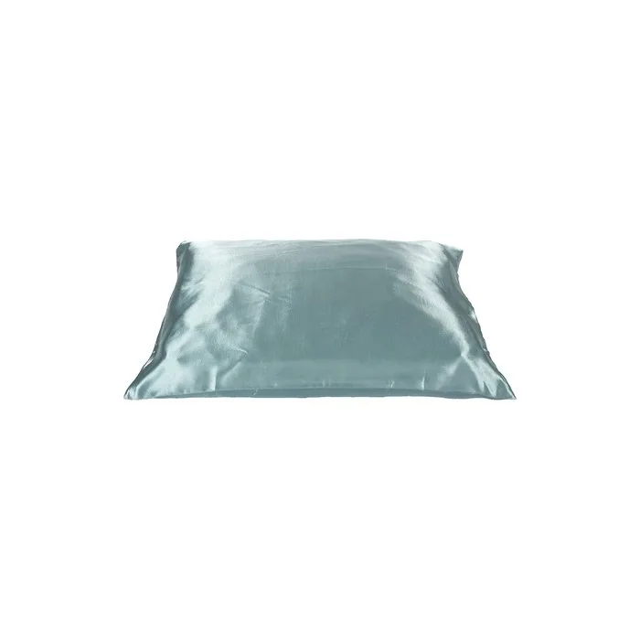 Satin Beauty Pillow Turquoise The Satin Cushion Cover For Shiny Hair And