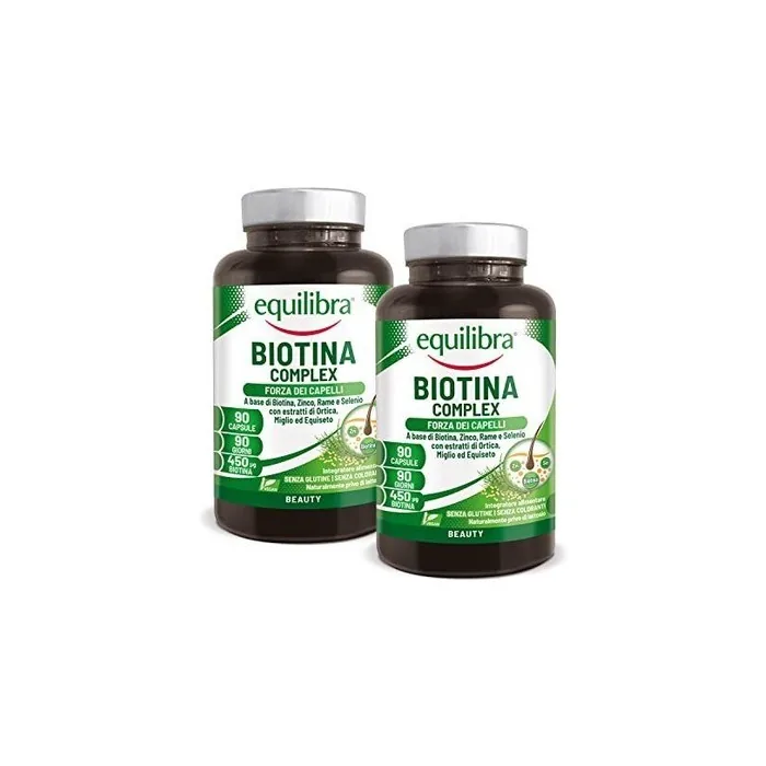 Balance Biotin Complex Dietary Supplement for Hair and Nail Wellness