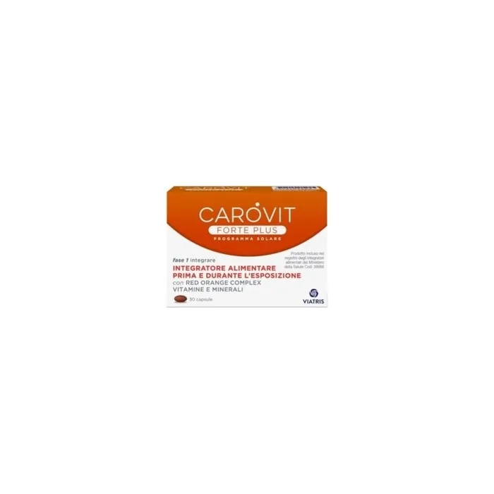 VIATRIS Carovit Forte Plus Skin and Nails Supplement 30 Capsules
