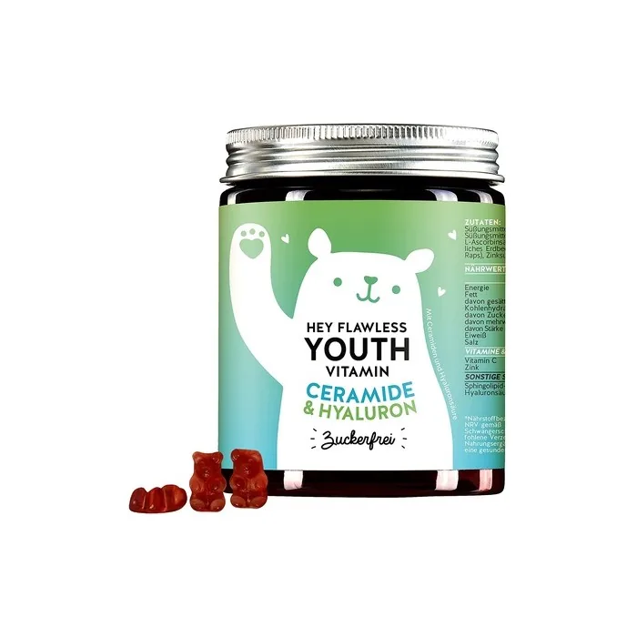 Hyaluron Skin Vitamin Gummies with Zinc - Hey Flawless Bears with Benefits