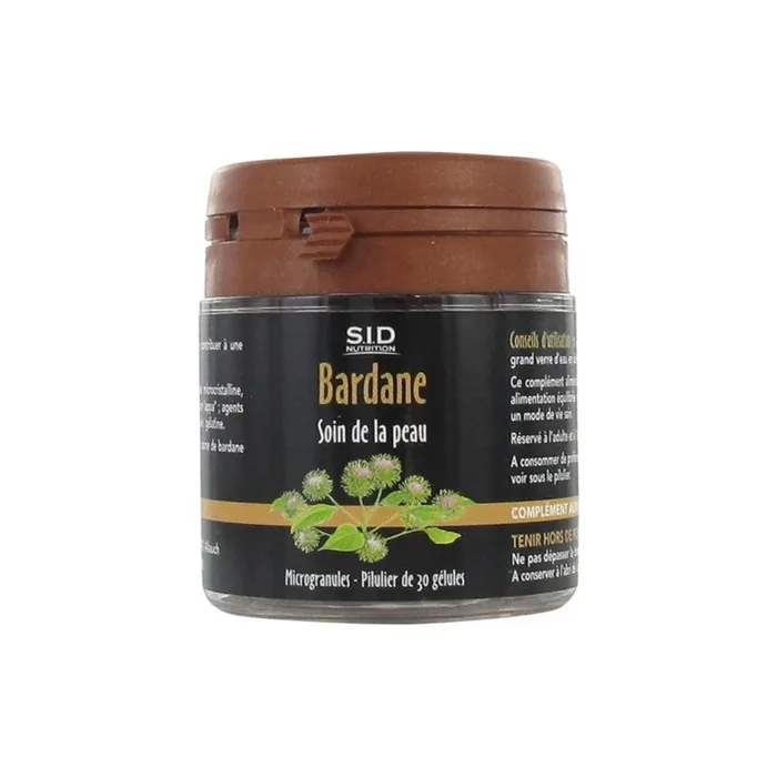 Sid Nutrition Skin Care Burdock 30 Capsules