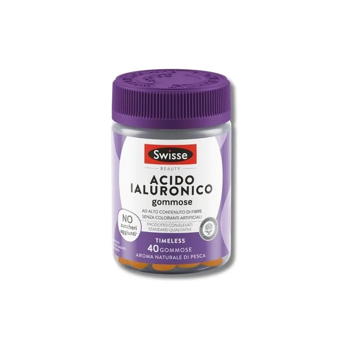 Swisse Beauty Hyaluronic Acid Gummies Supplements for Women and Men 40 Tablets
