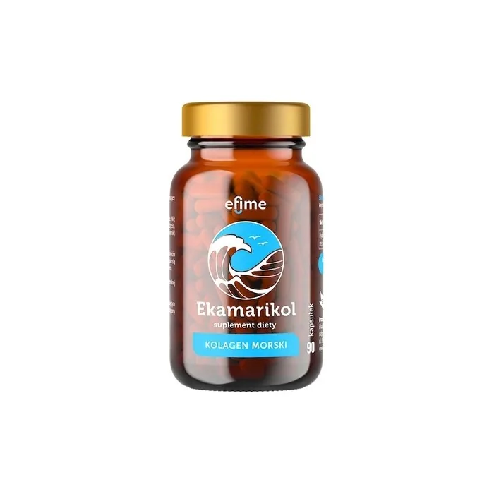 Ekamarikol Premium Marine Collagen 90 Capsules For Skin Hair And Joint Health