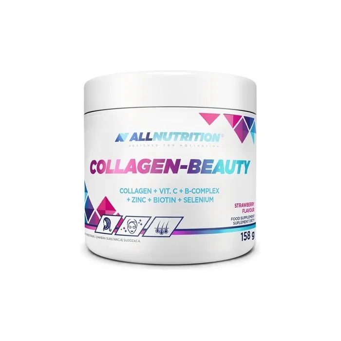 Allnutrition Collagen-Beauty Strawberry Powder Supplement 158g