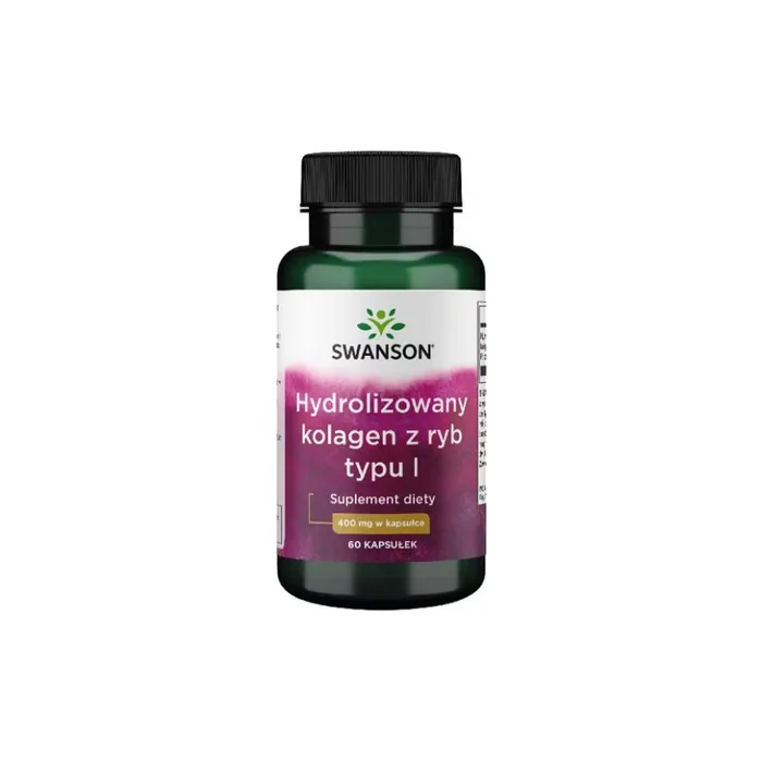 Swanson Hydrolyzed Fish Collagen Type I 60 Capsules