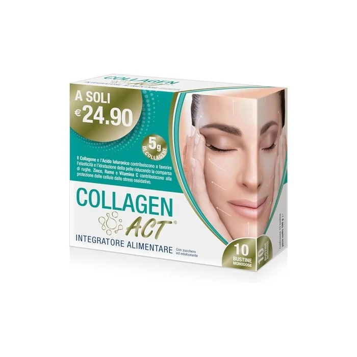 Linea Act Collagen Act Skin Wellness Supplement 10 Sachets