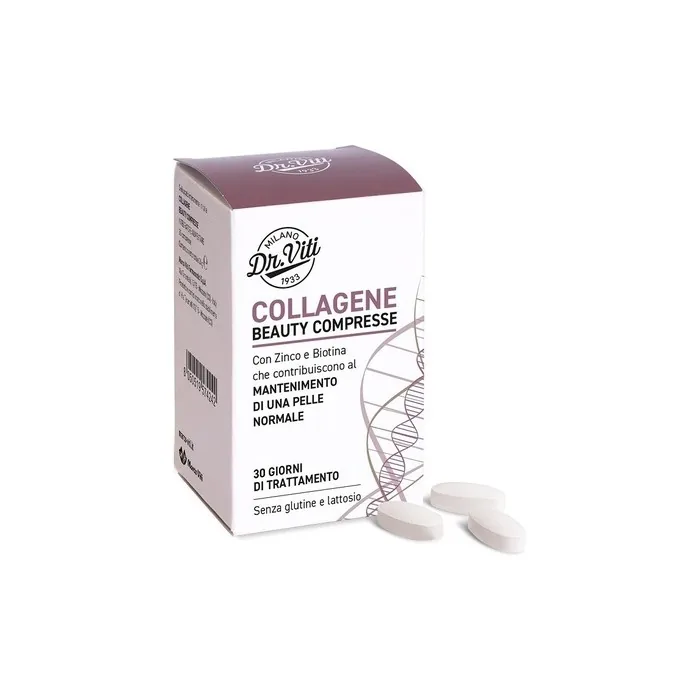 Marco Viti Collagen Beauty Supplement for Skin Hydration and Firmness 30 Tablets