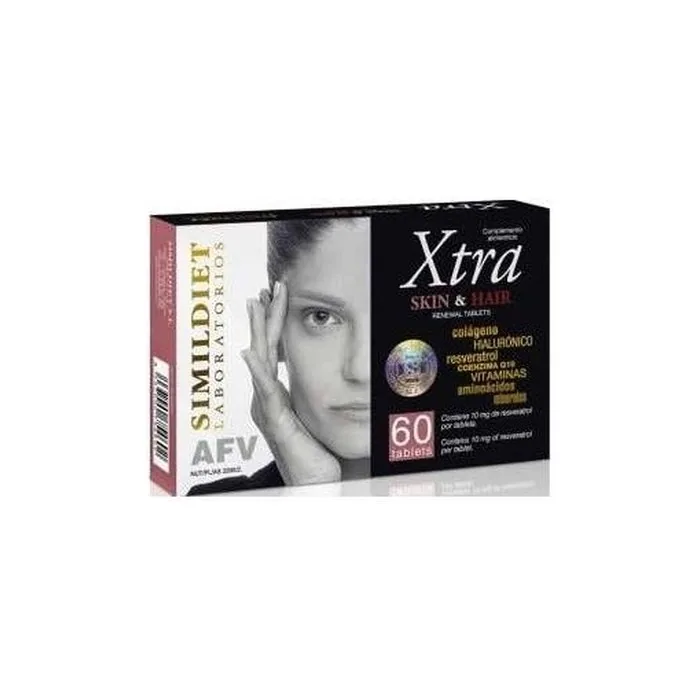 Simildiet Xtra Skin & Hair Supplement 60 Capsules