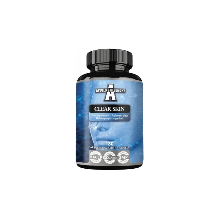 Apollo's Hegemony Clear Skin Dietary Supplement - 180 Capsules