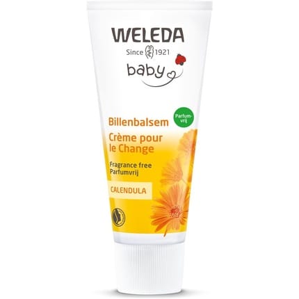 Weleda Baby Calendula Nappy Change Cream Fragrance Free 75 Ml