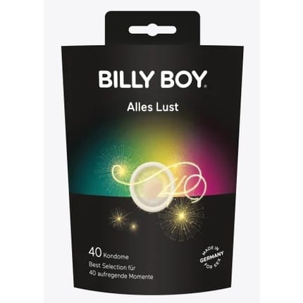 Billy Boy Alles Lust Condoms 40 Pieces