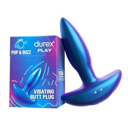 Durex Play Vibrating Butt Plug - A Thrilling Anal Toy For Enhanced Pleasure