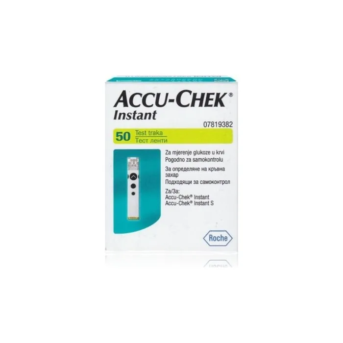 Accu-Chek Instant 50 Strips - Blood Glucose Monitoring Strips