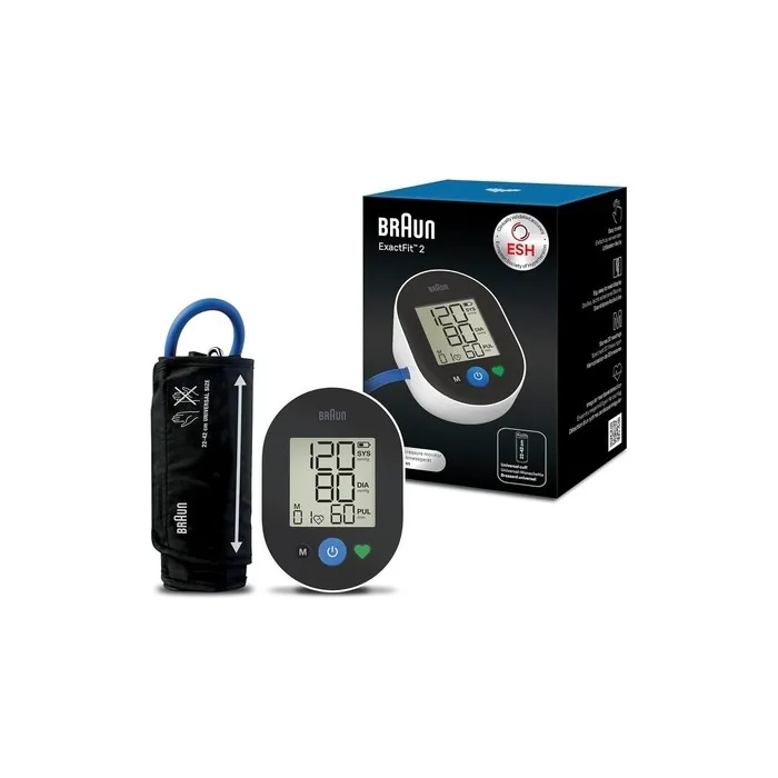 Braun Exactfit 2 Upper Arm Blood Pressure Monitor - Clinically Validated