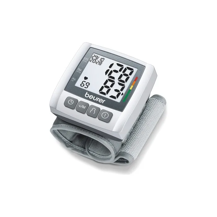 Beurer BC 30 Wrist Blood Pressure Monitor Gray-White