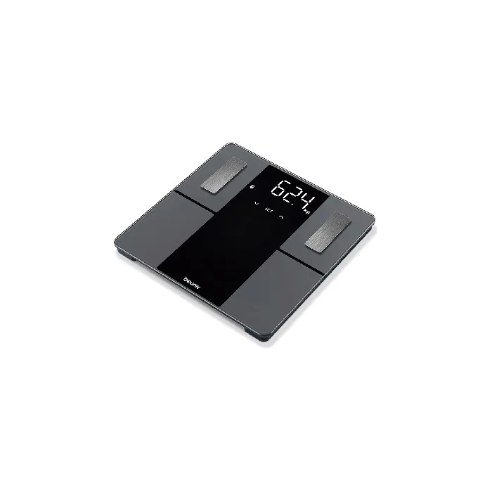 Beurer Bf 500 Super Black Edition Diagnostic Bathroom Scale With 5 Years Warranty
