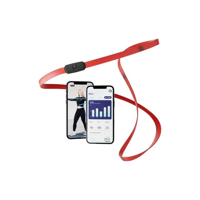 STRAFFR Smart Fitness Band for Resistance Training - Red (15-25kg)