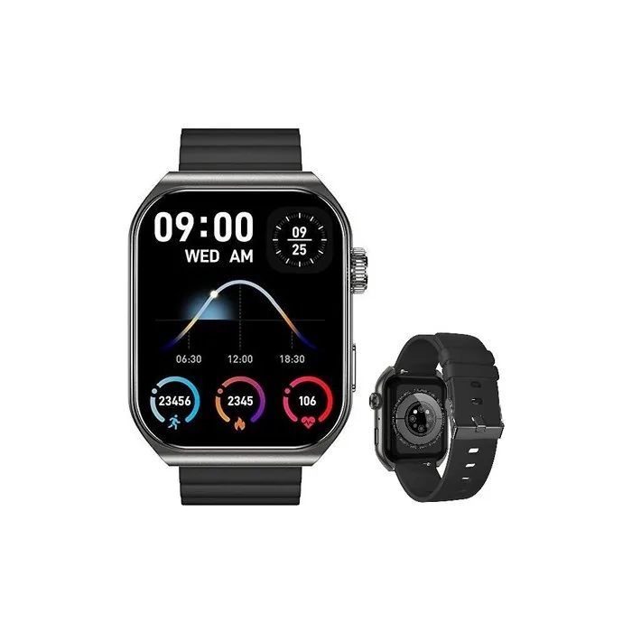 Forever Gift Set Smart Watch Swm300 Tiron Smawaswm300fobk With Replacement Strap