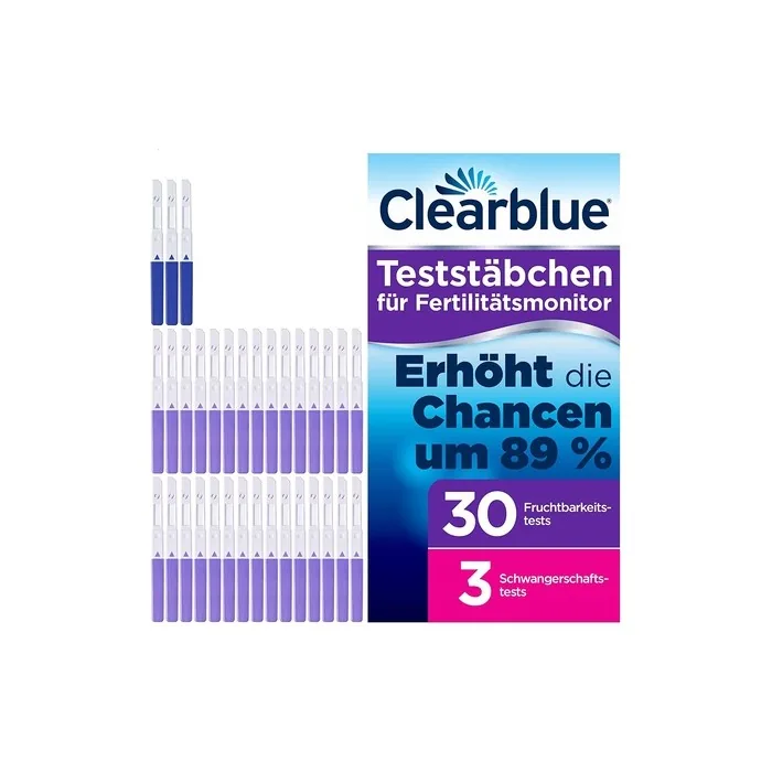 Clearblue Fertility Monitor Refill Pack 33 Tests - 30 Ovulation Tests and 3 Pregnancy Tests