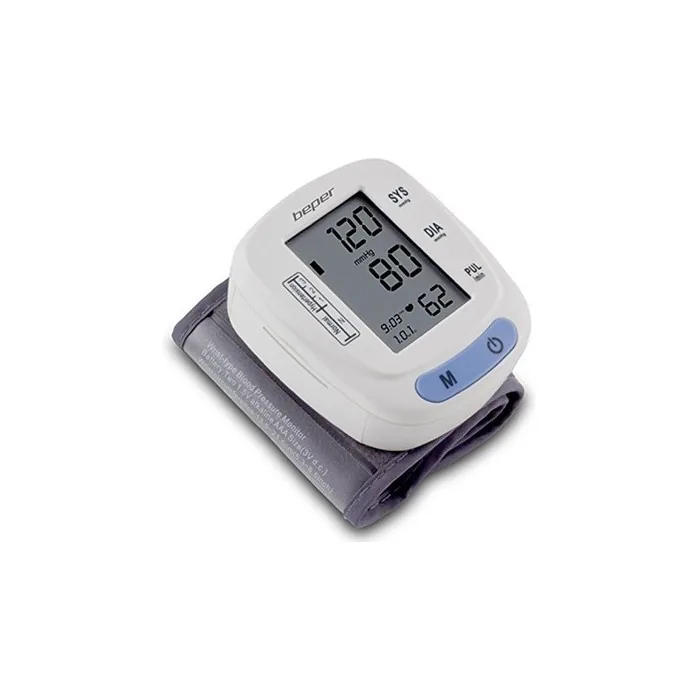 Beper Blood Pressure Meter Wrist 40121 Easy Check With 120 Memory Slots