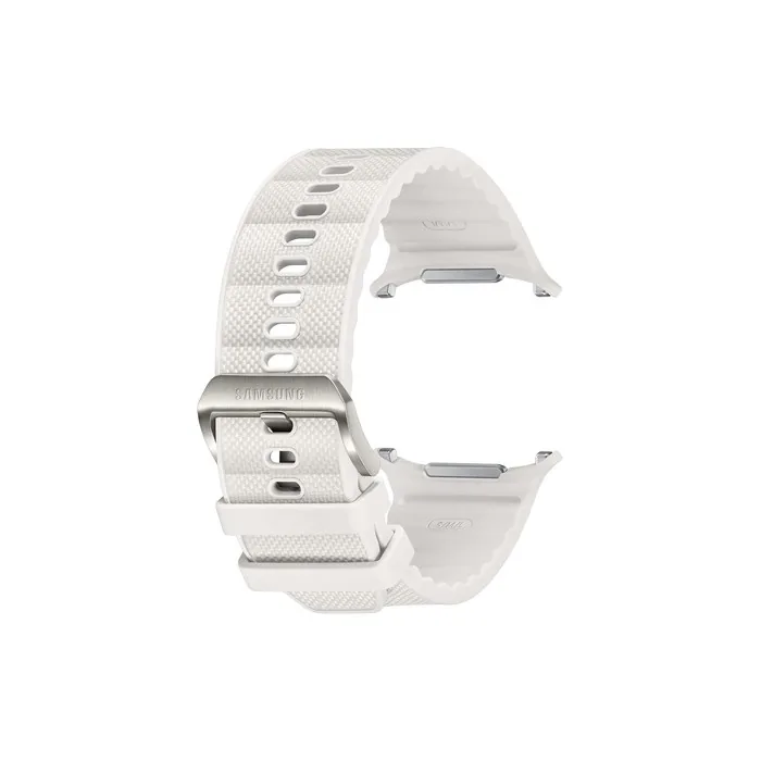 Samsung PeakForm Band for Galaxy Watch Ultra White Sand Adjustable Nylon and Rubber