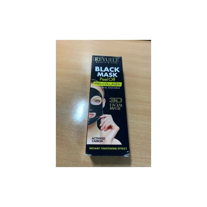 Revuele Black Peel Off Face Mask 80ml Pro-Collagen