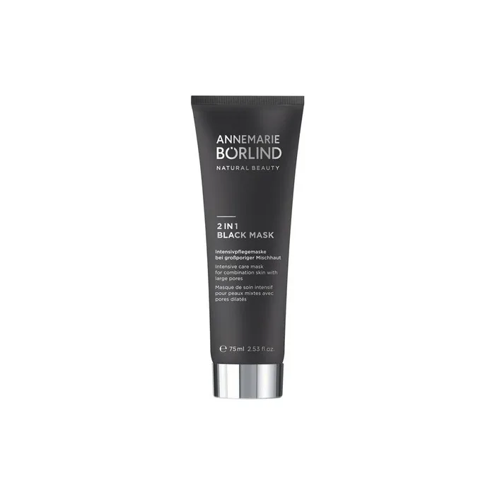 Annemarie Börlind Natural Beauty 2 in 1 Black Mask 75ml