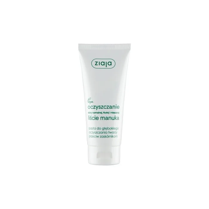 Ziaja Manuka Leaf Deep Cleansing Paste For Face Against Blackheads 75ml