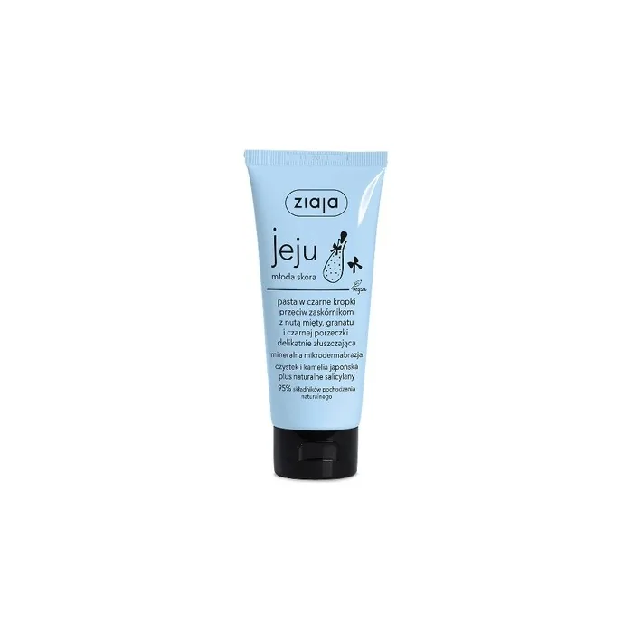 Ziaja Jeju Paste With Black Dots Against Blackheads 75ml