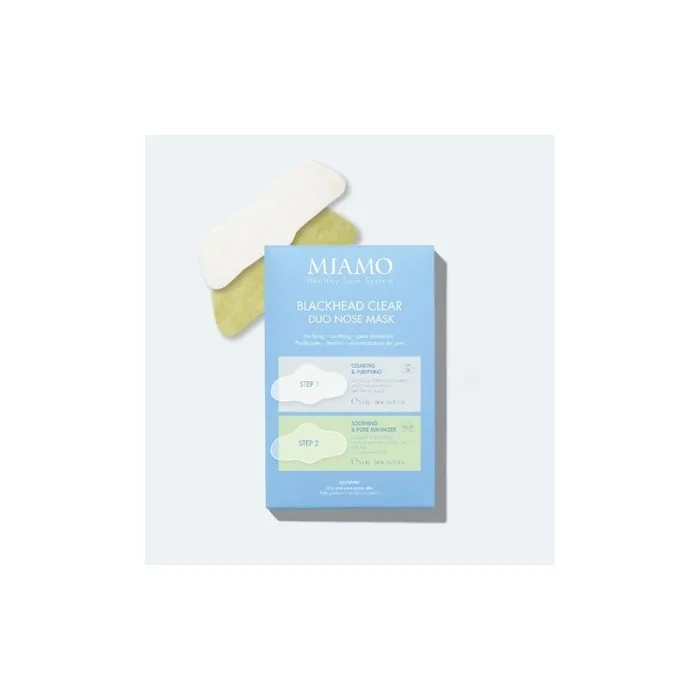 Miamo Blackhead Clear Duo Nose Mask - Purifying Nose Mask