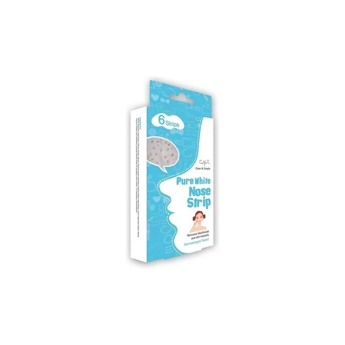 Cettua Pure White Nose Strip Cleansing Strips - Pack of 6