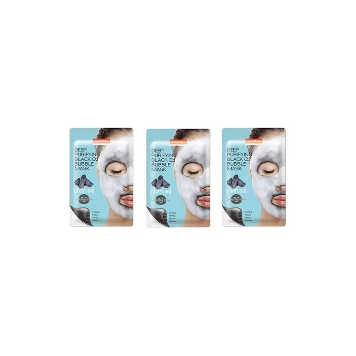 Purederm Deep Purifying Black O2 Bubble Mask