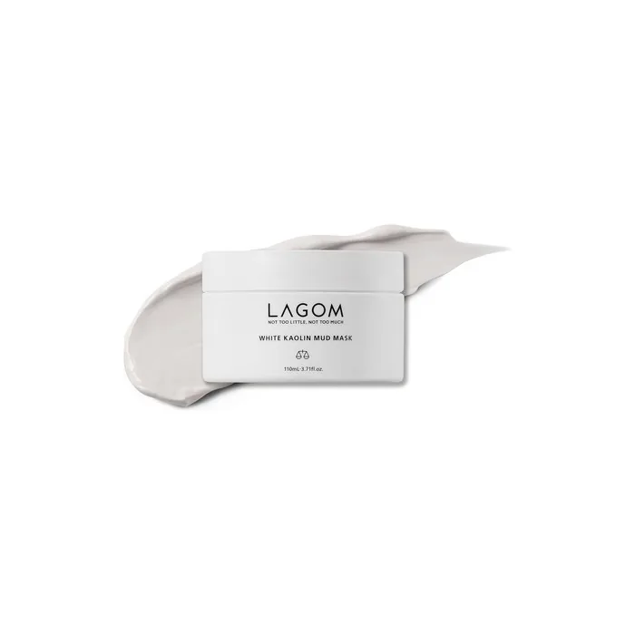 White Kaolin Mud Mask for Blackhead Care and Pore Purifying