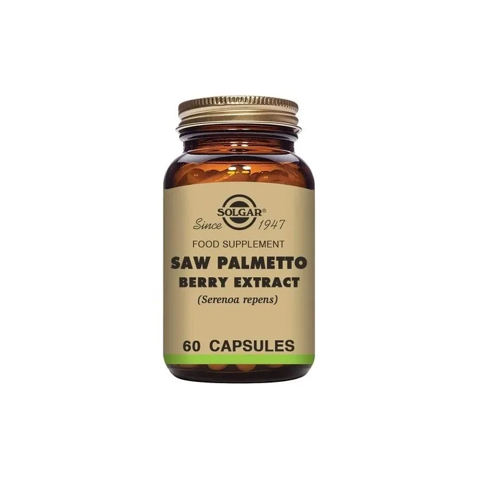 Solgar Saw Palmetto Berry Extract Vegetable Capsules 60