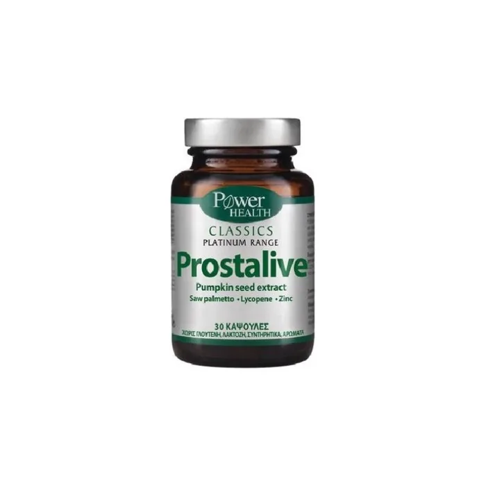 Power Power Health Platinum Prostalive - Prostate Health, 30 Capsules