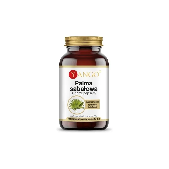 Yango Saw Palmetto with Cordyceps 100 Capsules