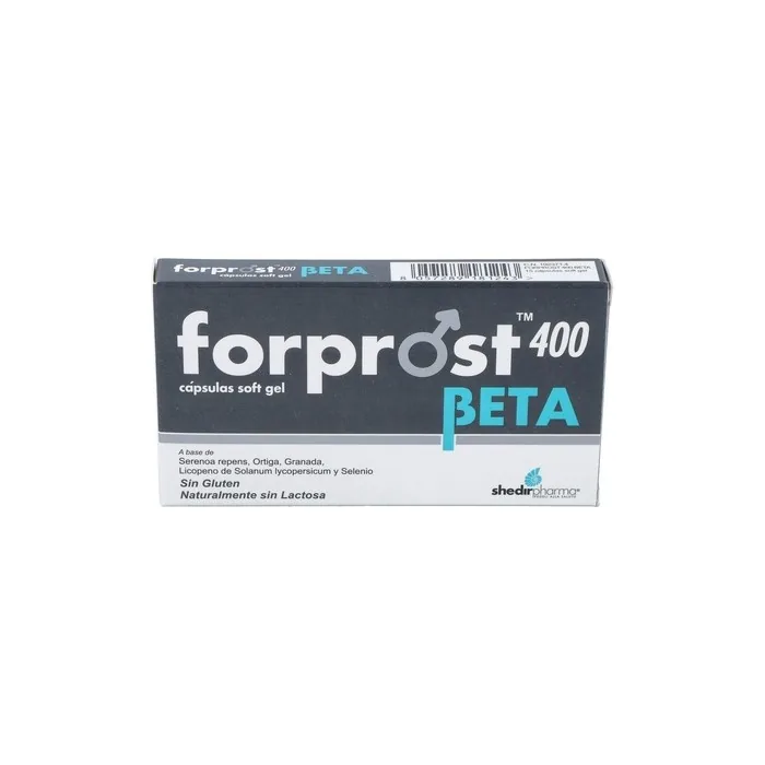 SHEDIR FORPROST 400 Beta Prostate Support Supplement 15 Capsules